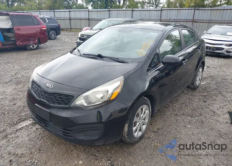 2013 Kia Rio Lx from USA, damaged, VIN KNADM4A32D6282468